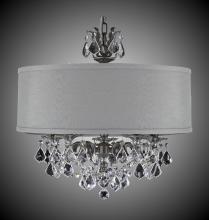 American Brass & Crystal CH6512-A-01G-PI-GL - Five Light Chandelier